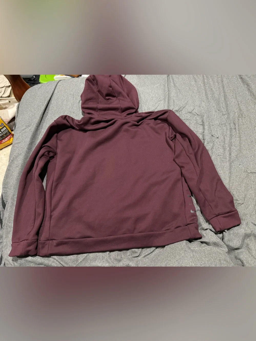 Nike Burgundy Turtleneck Pullover Sweatshirt